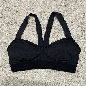 Lululemon Black Sports Bra with Racerback Design